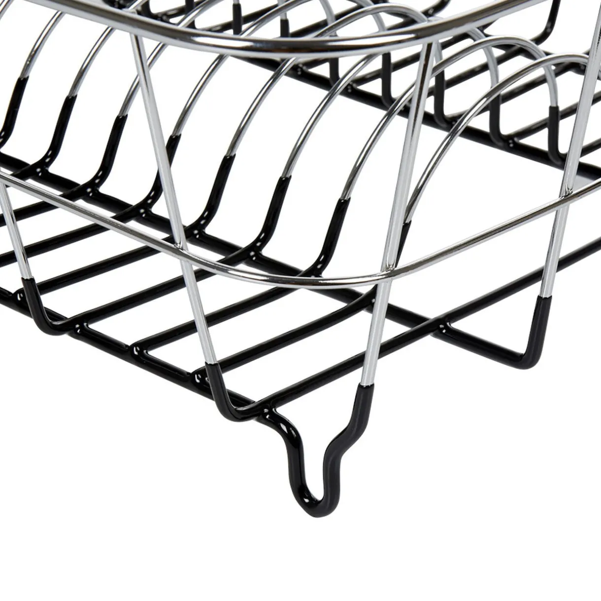 Égouttoir à vaisselle gris et noir^Gifi Discount