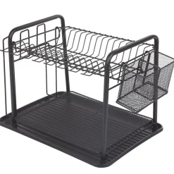 Égouttoir à vaisselle métallique noir^Gifi Clearance