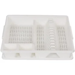 Égouttoir avec plateau blanc^Gifi Outlet