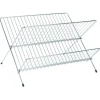 Égouttoir pliable en métal gris 36x31xH22cm^Gifi Best