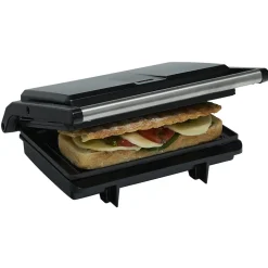 Grill panini anti-adhésif 850W - 26x22xH9cm^Gifi Clearance