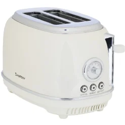 Grille pain Homday retro blanc crème^Gifi Clearance