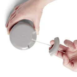 Hachoir manuel coupe-légumes Ø9xH7cm^Gifi Outlet