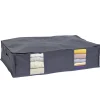 Rangement|Gifi Housse de rangement dessous de lit Gris - L65 x l45 x H15,5 cm