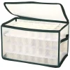 Rangement|Gifi Housse de rangement pour boules de Noël 128 emplacements