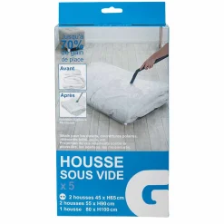 Rangement|Gifi Housse de rangement vide air x5