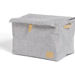 Rangement|Gifi Housse de rangement 38xH27x28cm lin gris