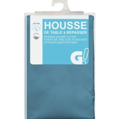 Entretien Du Linge|Gifi Housse de table à repasser bleu140x55 cm