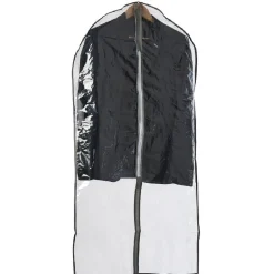 Rangement|Gifi Housse pour vêtements transparent bord gris x3