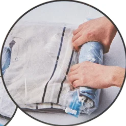 Rangement|Gifi Housse vide air à compression manuelle x2