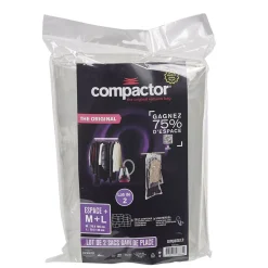 Rangement|Gifi Housse vide air x2