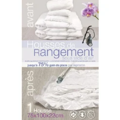 Rangement|Gifi HOUSSE VIDE AIR 75X22 CM