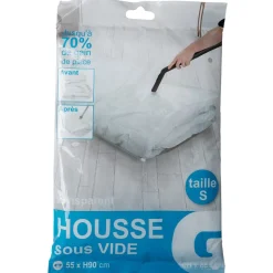 Rangement|Gifi Housse vide air 90x55 cm
