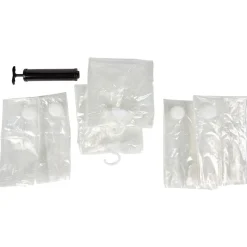 Rangement|Gifi Housse vide air x6 et pompe manuelle