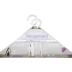 Rangement|Gifi HOUSSES VIDE AIR 90X55 CM