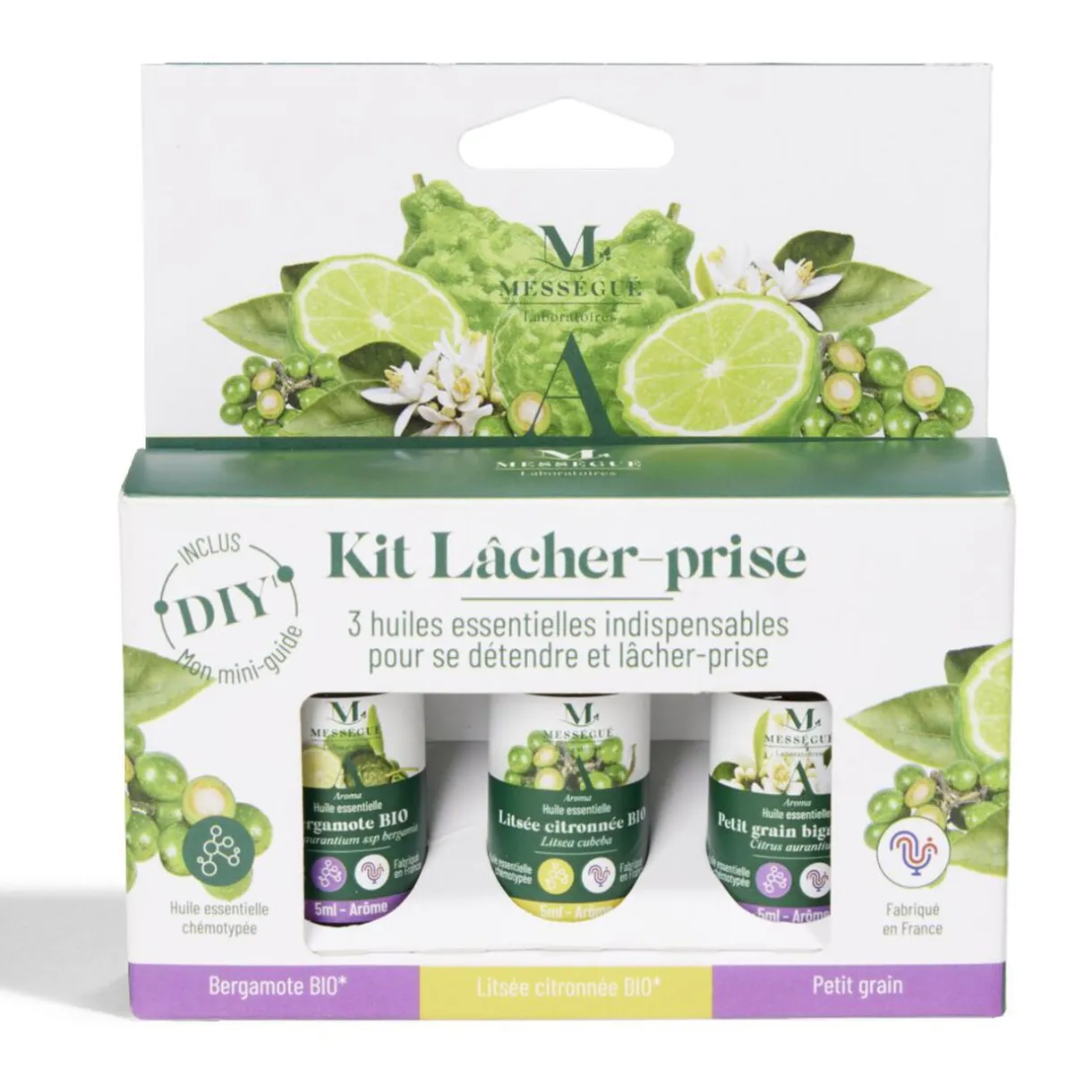 Clearance Gifi Huile essentielle découverte Aroma Lâcher Prise x3