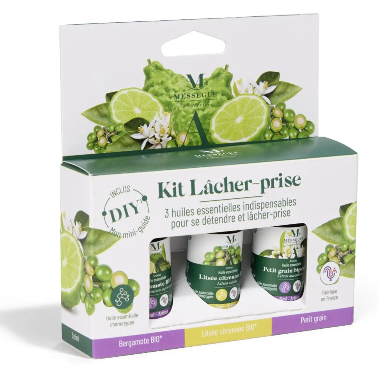 Clearance Gifi Huile essentielle découverte Aroma Lâcher Prise x3