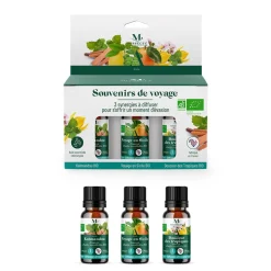 Clearance Gifi Huile essentielle synergie kit souvenir de voyage x3