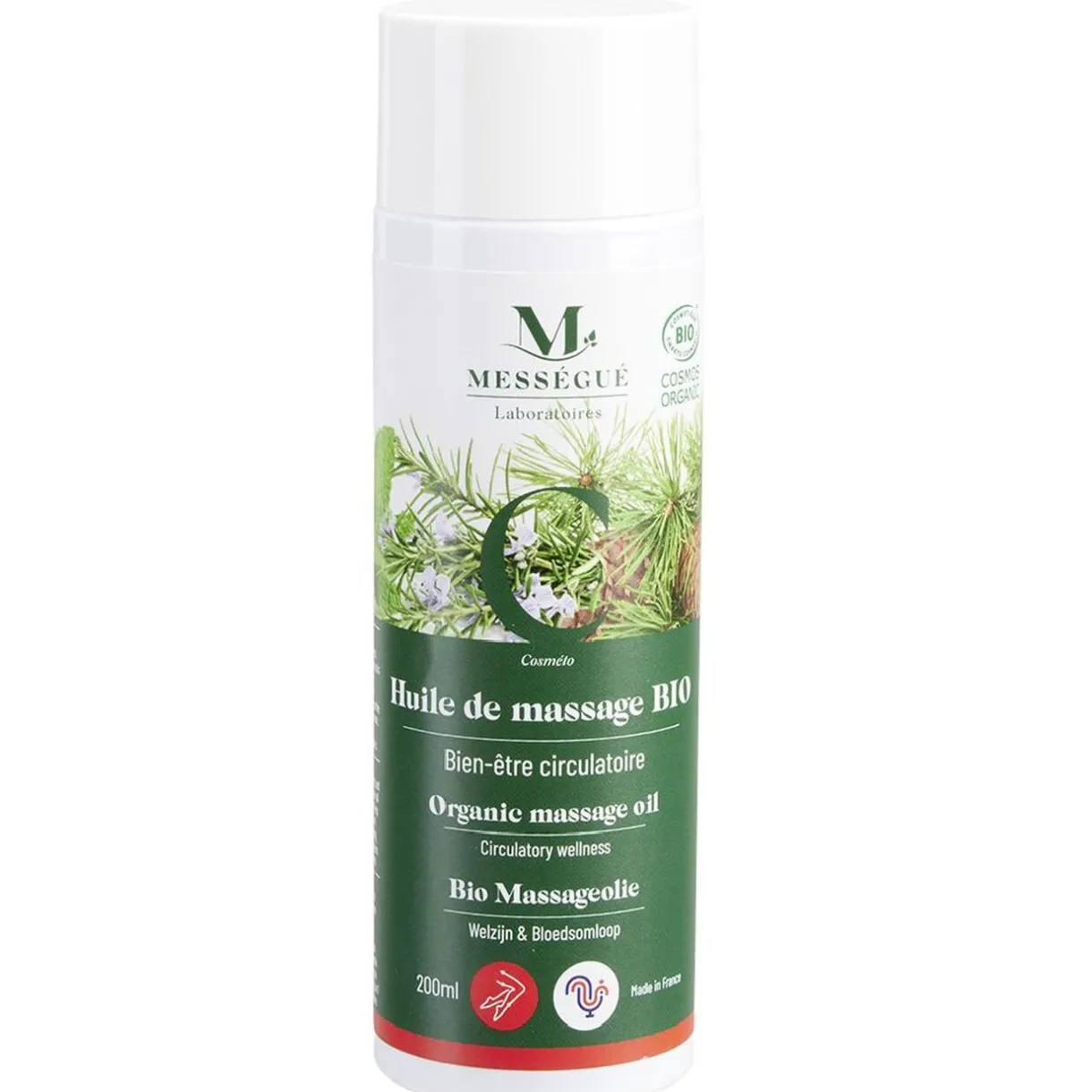 Discount Gifi Huile massage bio Confort Circulatoire Mességué