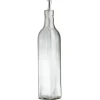 Huilier en verre avec bouchon inox^Gifi Outlet