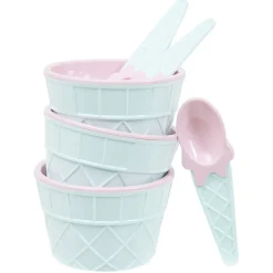 Kit à glace bol et cuillère x3^Gifi Outlet