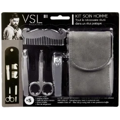 Hot Gifi Kit barbier étui pratique 5 pièces