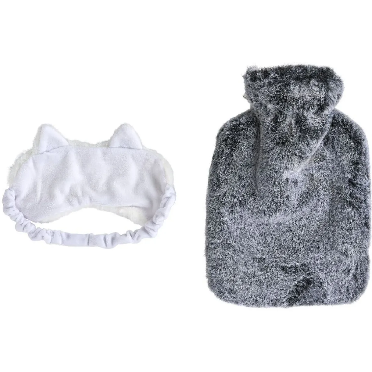 Sale Gifi Kit cocooning bouillotte avec mug et masque