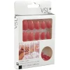 Sale Gifi Kit de faux ongles couleur corail