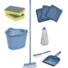 Nettoyage Et Entretien|Gifi Kit de ménage complet 11 pièces