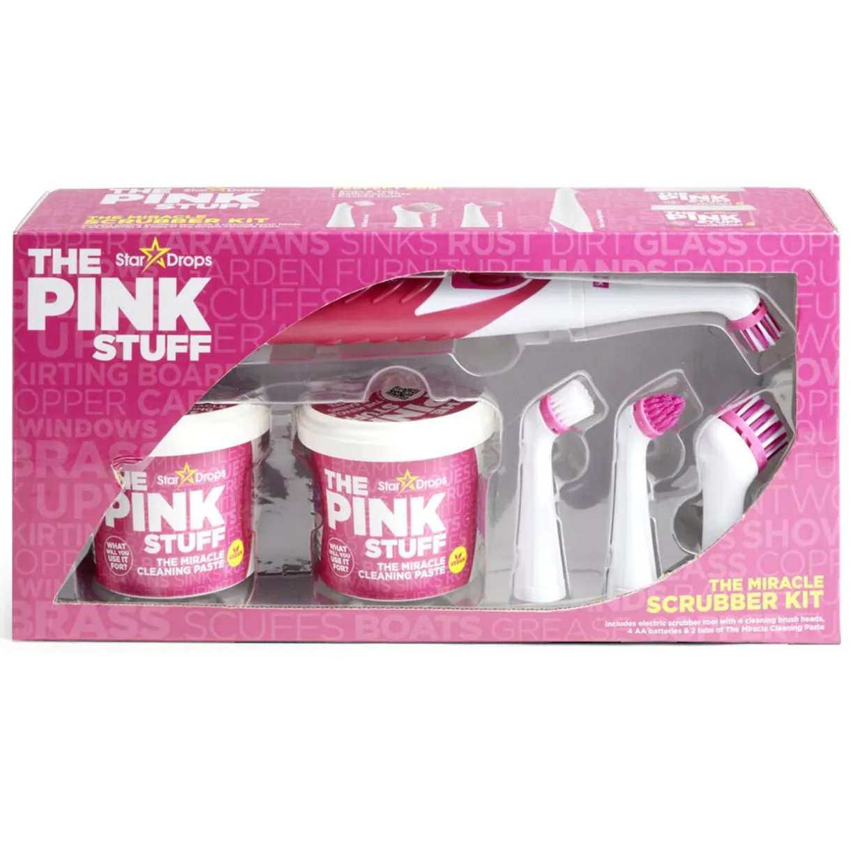 Nettoyage Et Entretien|Gifi Kit de nettoyage miracle PINK STUFF