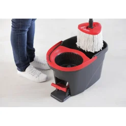 Nettoyage Et Entretien|Gifi Kit easy Vileda Essorer et Nettoyer 100% microfibre