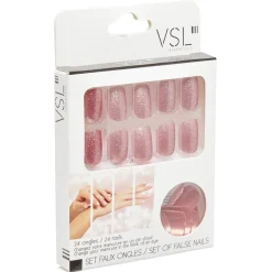 Best Gifi Kit faux ongles rose doré