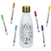 Kit gourde isotherme 350mL à colorier avec 6 marqueurs^Gifi Hot