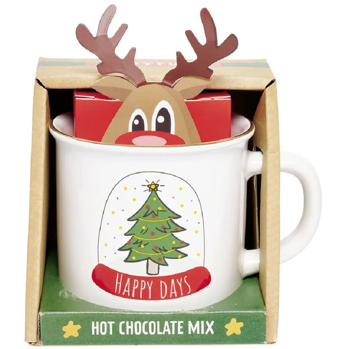 Kit mug de Noël préparation chocolat chaud^Gifi Clearance