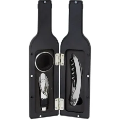 Kit sommelier oenologie en forme de bouteille^Gifi Discount