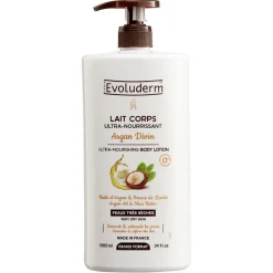 New Gifi Lait corps ultra nourrissant Evoluderm argan divin 1L