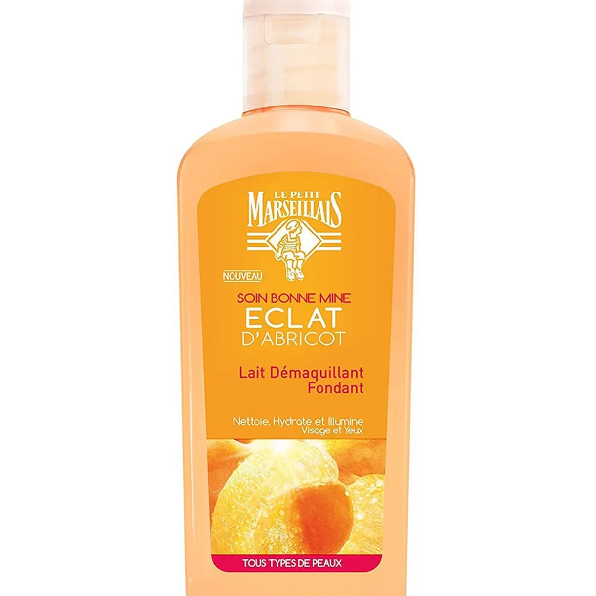 Clearance Gifi Lait démaquillant éclat d'abricot Le petit Marseillais 200 ml