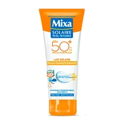 Gifi Lait solaire Mixa pour enfant peau fragile FPS50+ 100 ml