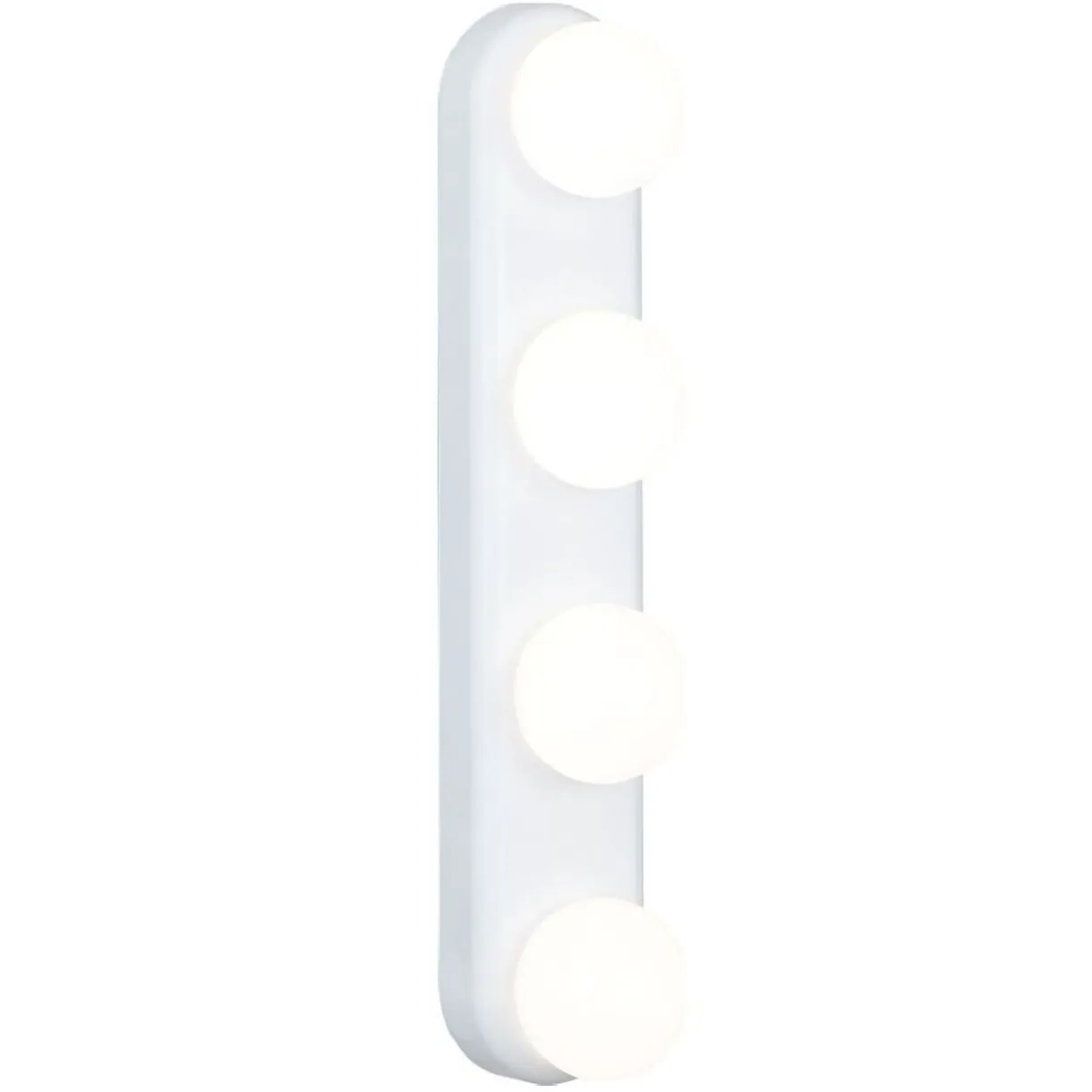 Discount Gifi Lampe de miroir 4 spots blanc