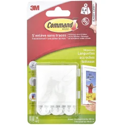 Discount Gifi Languette de fixation 3M blanc moyen modèle x42