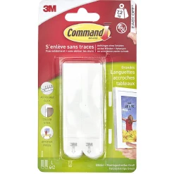 Clearance Gifi Languette de fixation pour cadre ou tableau grand modèle 4x2