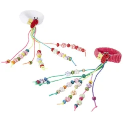 New Gifi Élastique avec décor perles pendantes x2