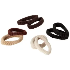 Gifi Élastique en mousse noir marron beige x8