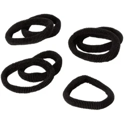 Discount Gifi Élastique en mousse noir épais x8