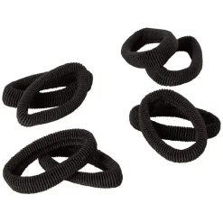 Gifi Élastique en mousse noir x8