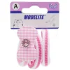 Gifi Élastique enfant rose et blanc x3