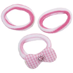 Gifi Élastique enfant rose et blanc x3