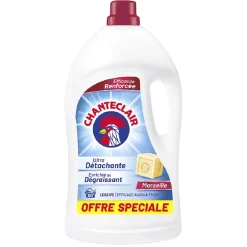 Entretien Du Linge|Gifi Lessive Chanteclair au savon de marseille 80 lavages - 4L