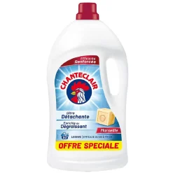 Entretien Du Linge|Gifi Lessive liquide Chanteclair savon de Marseille 80 lavages 3,6L