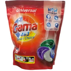 Entretien Du Linge|Gifi Lessive liquide Gama 30 capsules 4en1 - 30 lavages